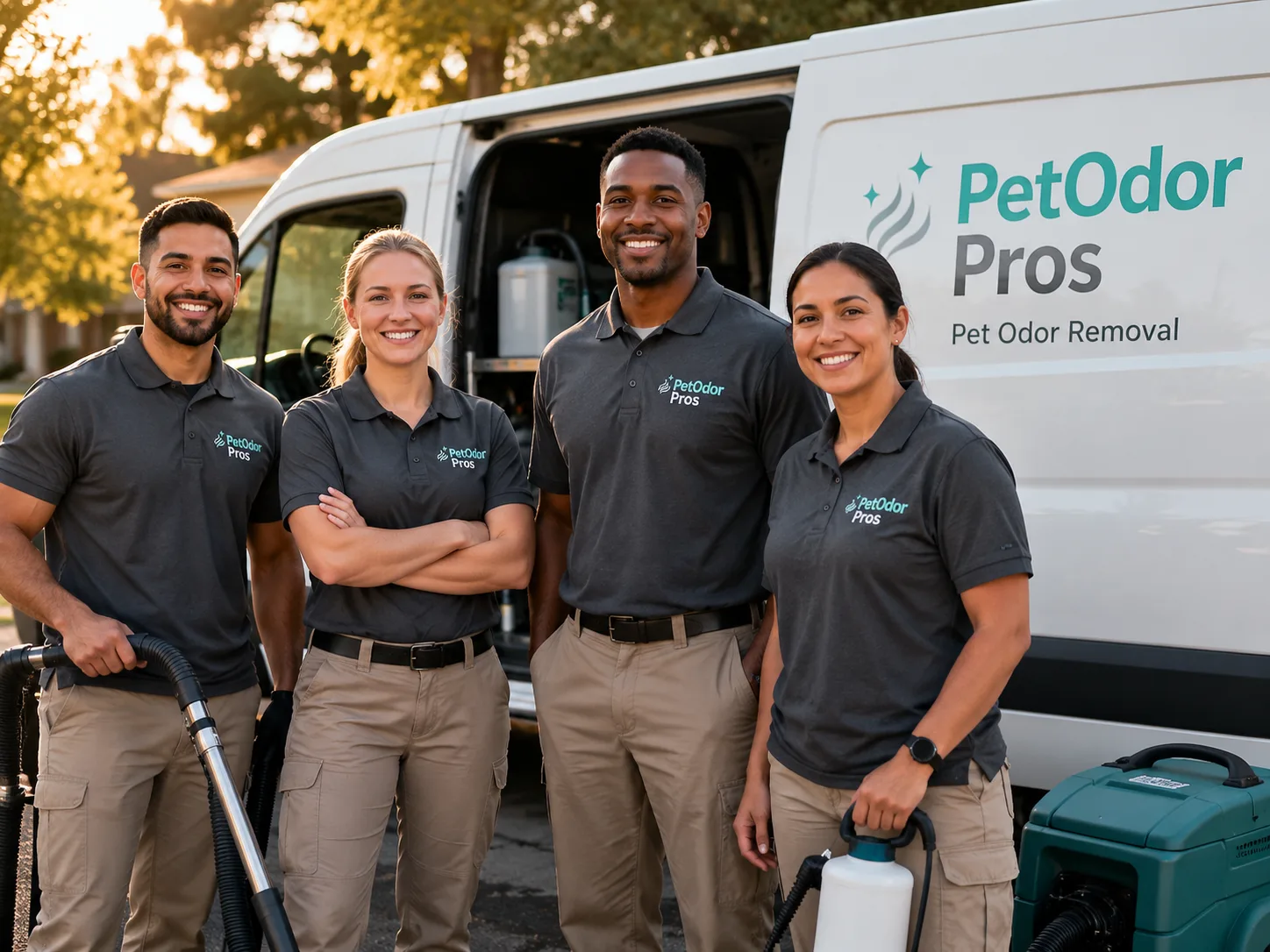 Pet Odor Removal team serving Brea, CA